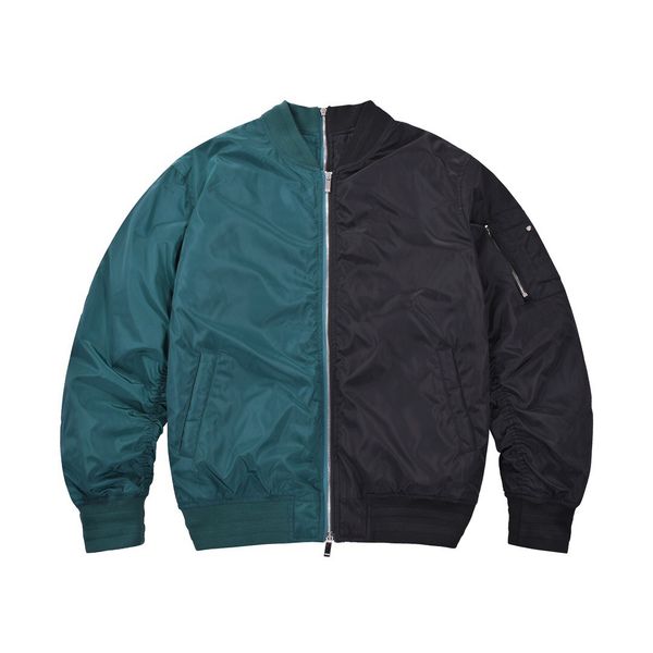 

famous designer luxury mens women d jackets 2021 autumn canada baseball collar contrasting color double zipper comfortable jacket men clothi, Black;brown