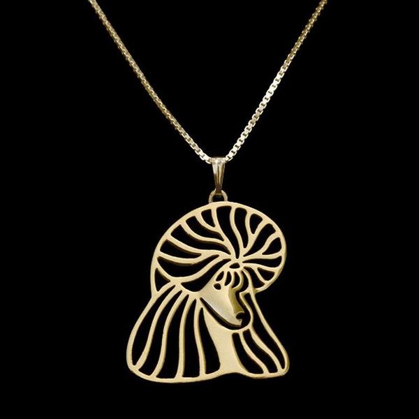 

pendant necklaces metal alloy pet dog women's hollow out poodle for women drop, Silver