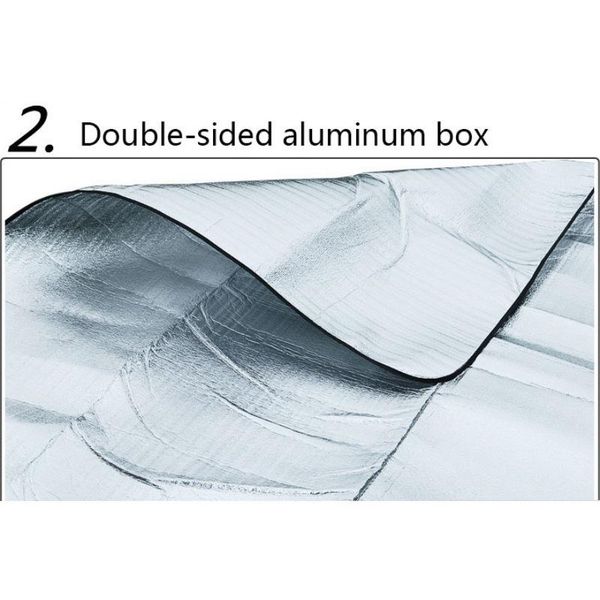 

outdoor pads camping mat double sided water resistant moisture-proof portable aluminum foil eva picnic pad dampproof