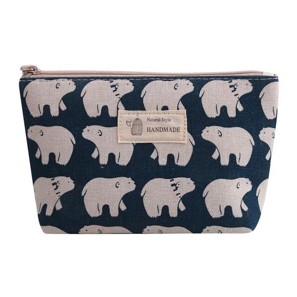 

cosmetic bags & cases cosmetics storage cute bear print large capacity toiletry holder pencilcase pencil bag school box pencils pouch