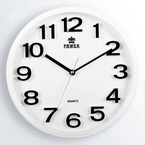 

wall clocks rural silent clock fashion living room minimalist digital creative modern relojes pared home decoration dd50wc