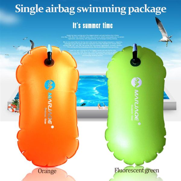 

life vest & buoy wave swim bubble for open water swimmers and triathletes pvc swimming tow float bundle