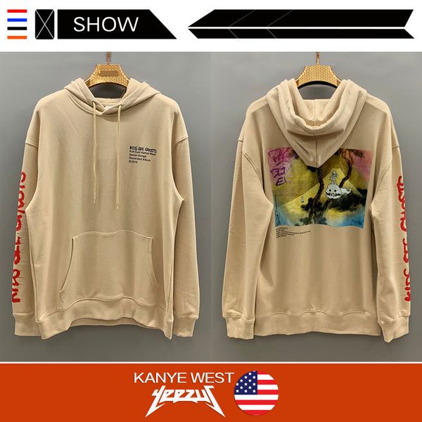 

same hoodie kanye kids see ghosts new album york sweater trend, Black