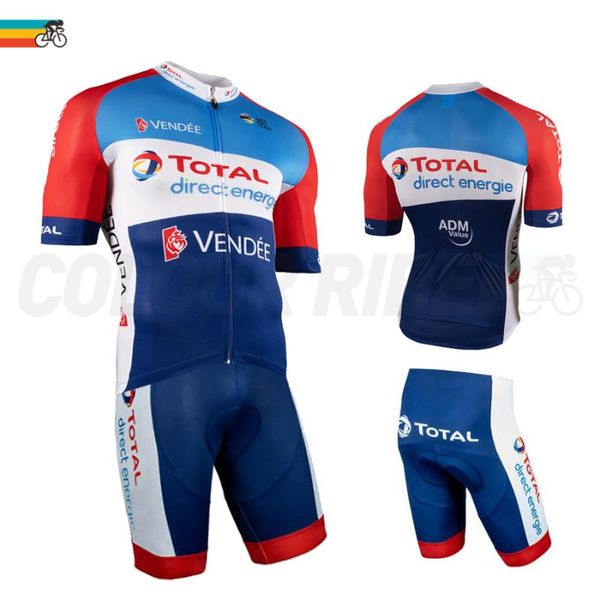 

racing sets total 2021 team cycling jersey set men short sleeve bike clothing summer breathable bicycle race uniform quick dry sportswear, Black;blue