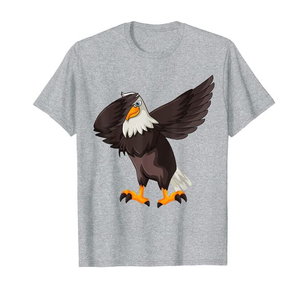 

dabbing eagle shirt | large bird america hilarious usa gift, White;black