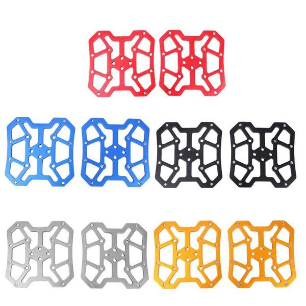 

bike pedals 2pcs aluminum bicycle clipless pedal platform adapters for spd keo accessories