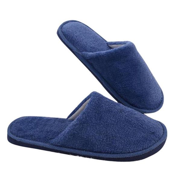 

slippers winter for women fleece house shoes floor lovers home warm soft flats men indoor slip-on size 38-45, Black