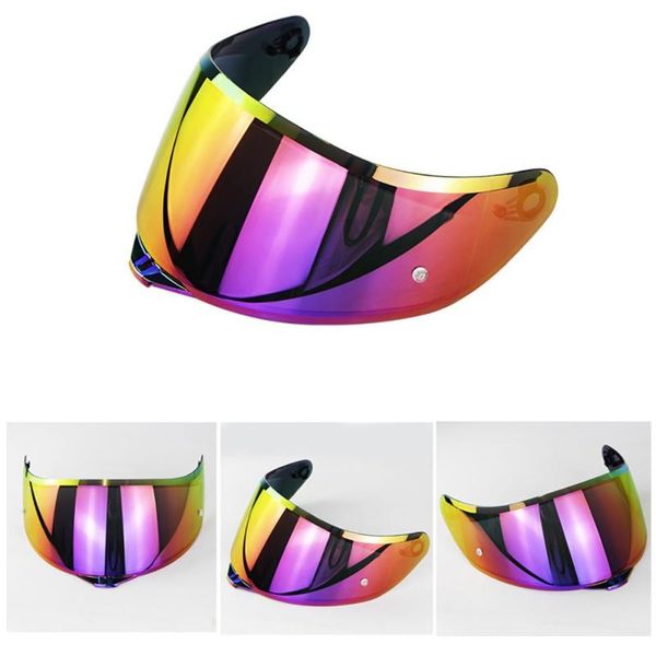 

upgraded version full face helmet visor for k5 sv k1 new motorcycle helmet visors anti-fog film buckle lens windshield