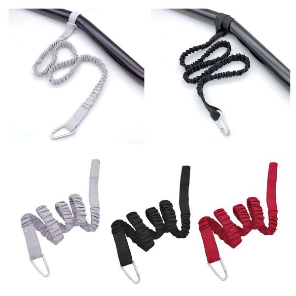 

elastic kayak paddle leash keeper tether fishing pole holder coilded bungee