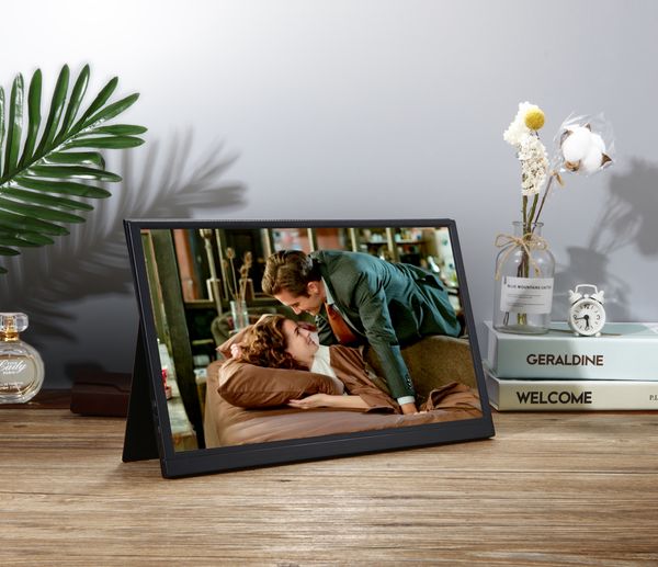 

ultrathin ultralight portable monitor 15.6 inch full hd 1080p usb c with type-c/hdmi screen for lapmac pc phone xbox ps4 switch