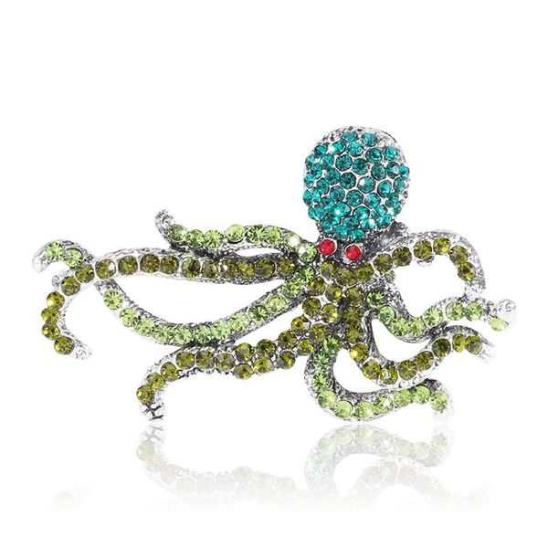 

factory creative 21ss personalized new marine life series ocs brooch alloy inlaid diamond brooch men's and women's jewelry pin chr