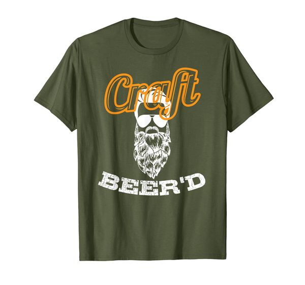 

Craft Beer'd Hop Beard Bearded Beer Drinkers Tshirt, Mainly pictures