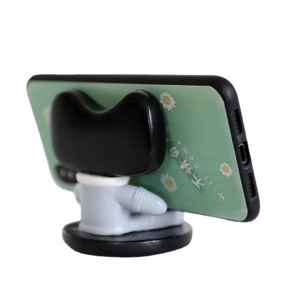 

cell phone mounts & holders holder resin ornaments universal stand bracket gift toys home office desk decoration birthday party