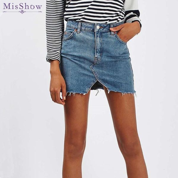 

skirts black dark blue waist high skirt jeans spring 2021 girls miniskirt jupe jean femme