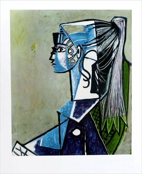 

pablo picasso sylvette david on armchair home decor handcrafts /hd print oil painting on canvas wall art picture 210223