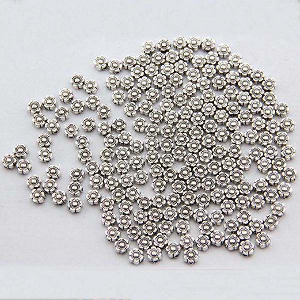 

fashion antique silver plum-shaped alloy spacer dadwz055 spacers, Bronze;silver