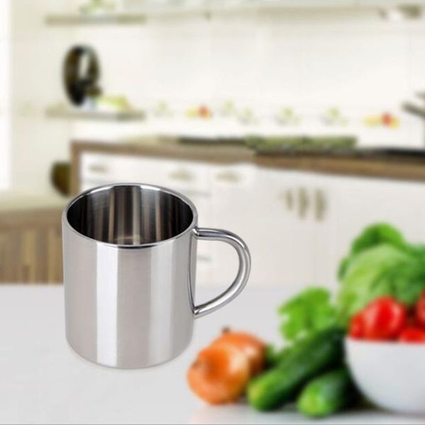 

mugs stainless steel 7.4oz/10oz/13.5oz double walled mug beverage insulated cup
