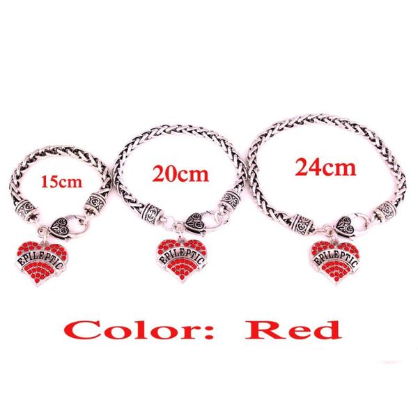 

charm bracelets bracelet for female personality design heart shape crystals epileptic written three kinds length chain drop, Golden;silver