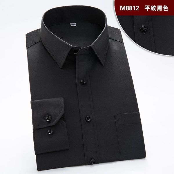 

men's casual shirts striped shirt men dress long sleeve fashion, White;black