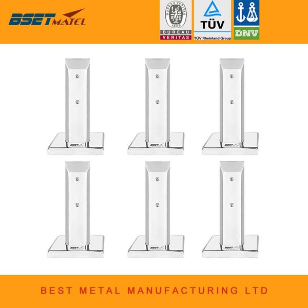 

mirror polish 6 pieces/lot duplex 2205 stainless steel glass pool fencing spigot for swimming pool balustrade handrail staires