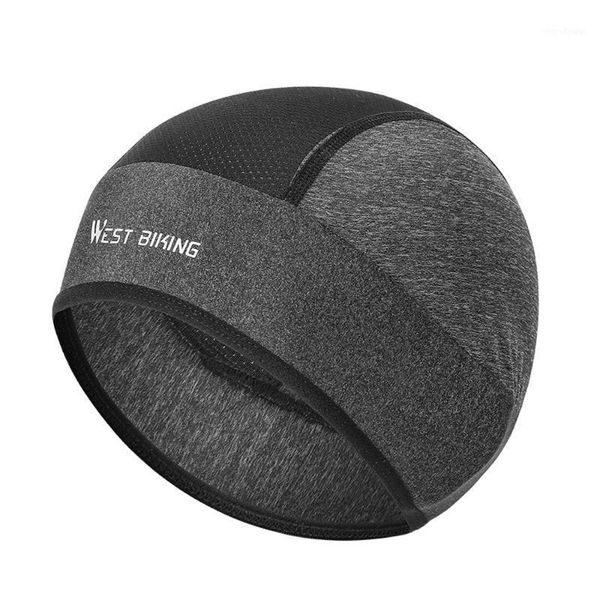 

summer sports bicycle caps ice silks anti-uv cycling helmet hat running riding mtb bike bandana headband motorcycle headwear1, Black