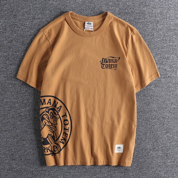 

2021 new arrival men's short sleeve t-shirt, gorilla trend printing, loose base, versatile summer wear shirt 0897 7j5b, White;black
