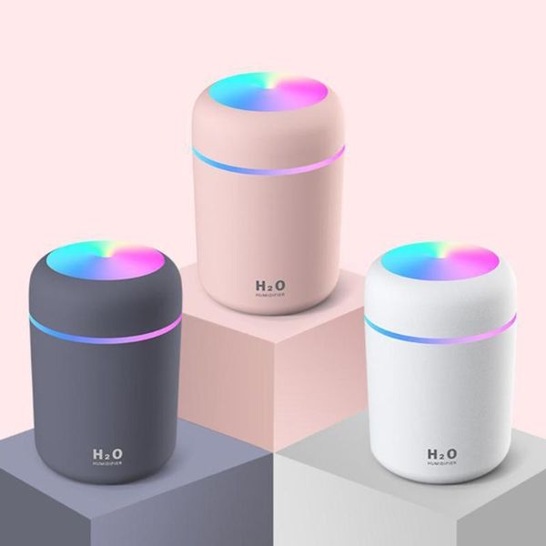 

humidifiers air humidifier ultrasonic aroma essential oil diffuser 300ml usb cool mist maker aromatherapy with colorful lamp for home car
