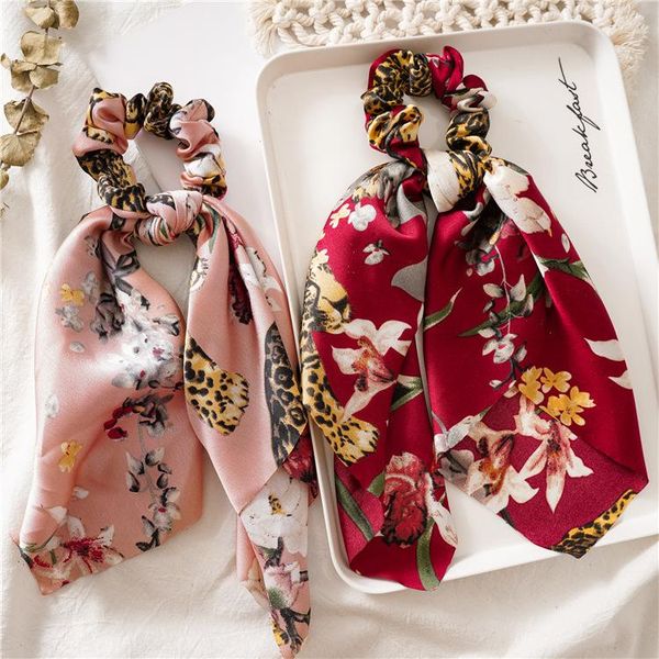 

hair accessories fashion women ornaments ring elastic bands rubber band 2021 trendy girls print headwear head rope