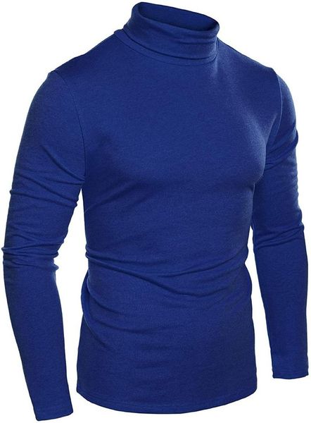 

men's sweaters autumn winter warm pullover turtleneck jumper solid color men clothing, White;black
