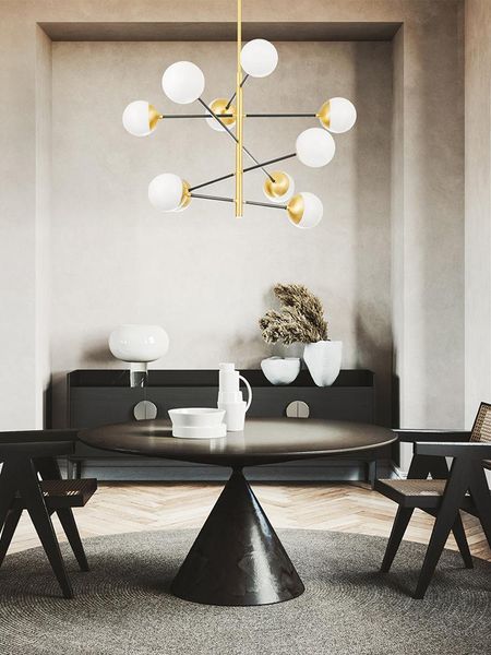 

pendant lamps nordic crystal hanging lamp industrial design art lustres para quarto bathroom fixture luzes de teto