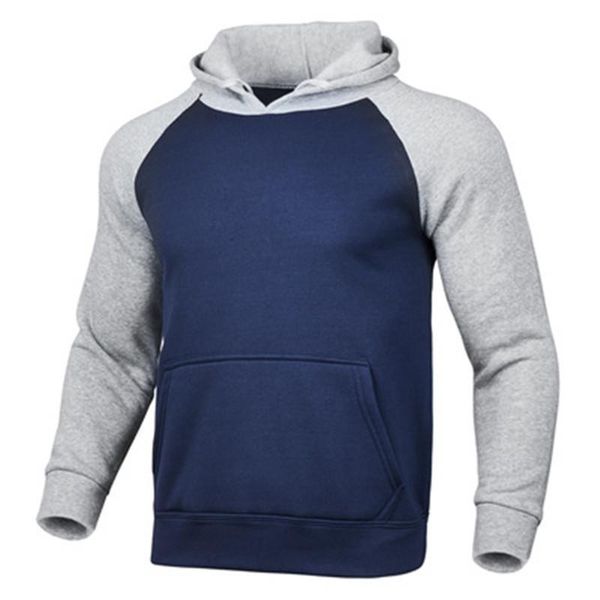 

men's hoodies & sweatshirts 2021 patchwork sweatshirt autumn winter casual streetwear male fleece warm harajuku pullover fashion style, Black