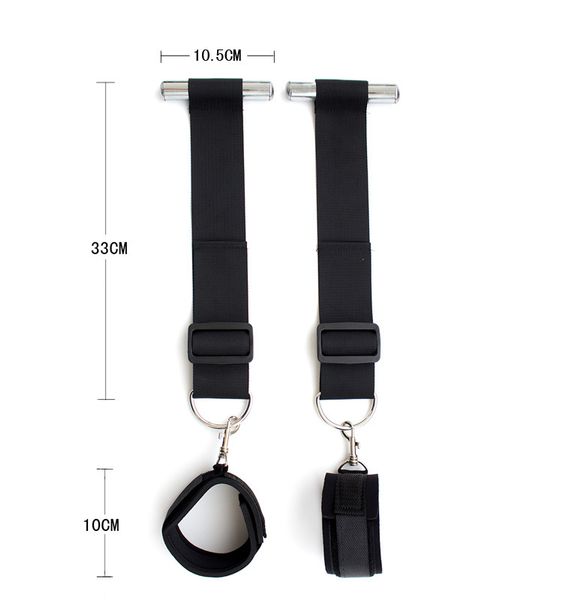 

bondage toys swing chairs handkerchief love game fetish bondage leg open ankle cuff handcuff for women men couple
