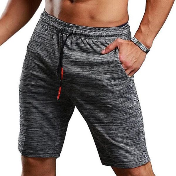

men's shorts gym running with 3 invisible zipped pocket breathable ultra-lightweight training workout, White;black