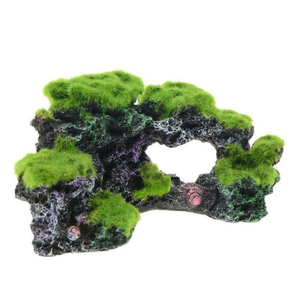 

decorations artificial aquarium decor simulation moss coral reef for fish bowl ornament decoration