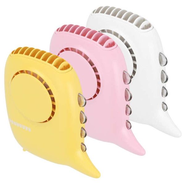 

electric fans air cooler fan hanging neck portable small with 3 gear wind speed usb charging