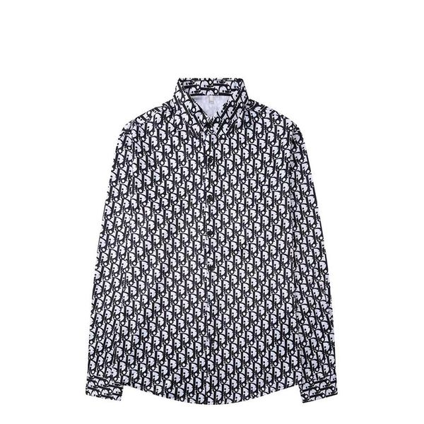 

men's casual long-sleeved shirts, which are loved by europeans.-3xl 0015, White;black