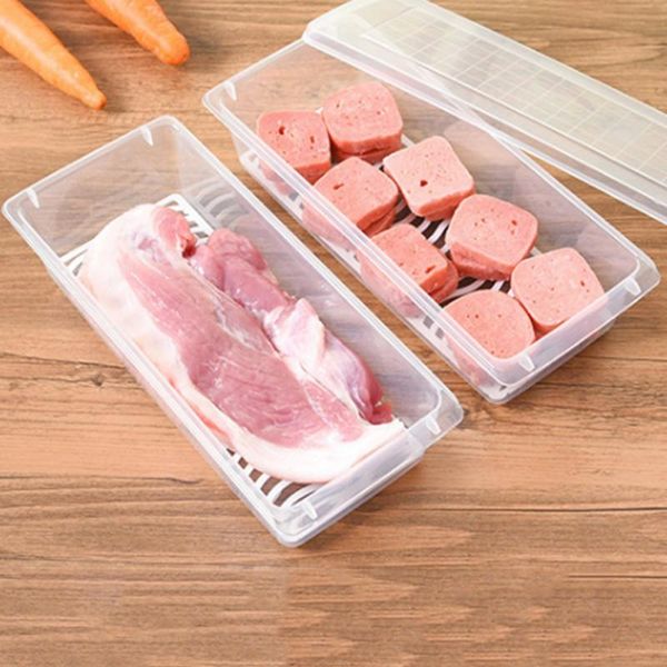 

storage bottles & jars kitchen transparent plastic box