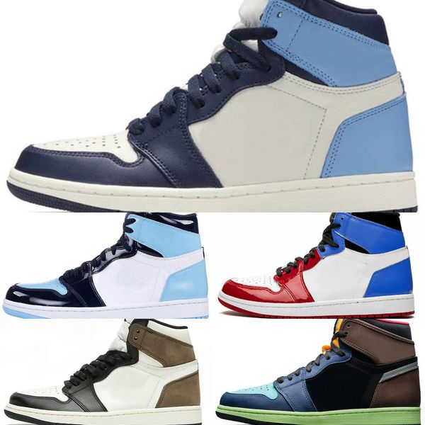 

with box dark mocha basketball shoes 1 bio hack 1s chicago royal toe black metallic gold pine green unc men women trainers sneakersx3gq