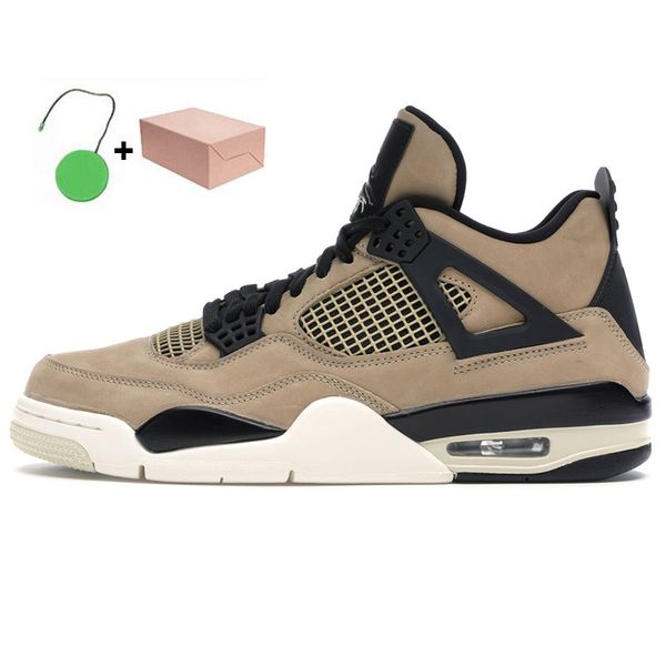 

with box women mens 4s basketball shoes unions jumpman 4 travis scotts cactus jack desert moss sneakers university blue taupe haze starfishv