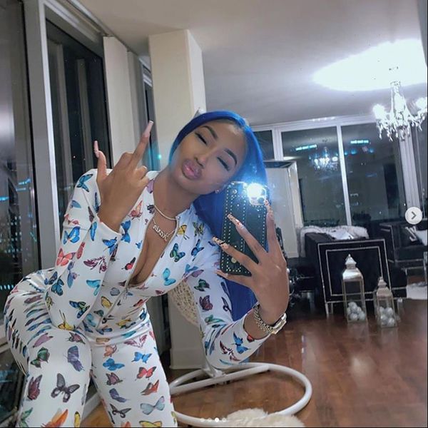 

chic colorful print long sleeve bodycon skinny jumpsuits women 2021 zipper neck club outfits one piece rompers, Black;white