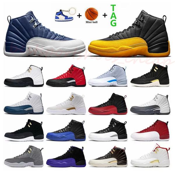 

12 jumpman 12s basketball shoes men women utility grind reverse flu game twist mens sneakers