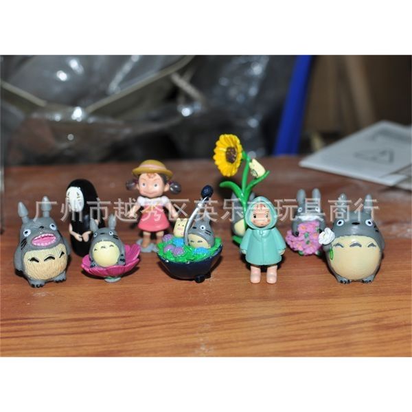

hayao miyazaki's totoro doll 9 character ornaments xiaomi xiaomei