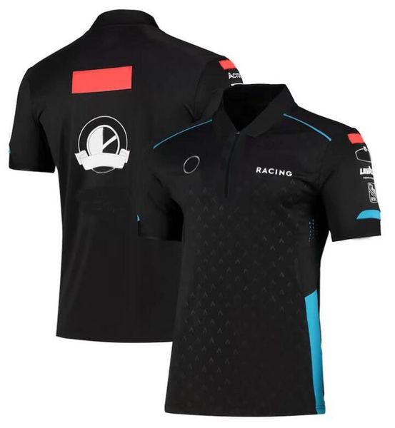 

2021f1 formula one summer team lapel t-shirt customized same style