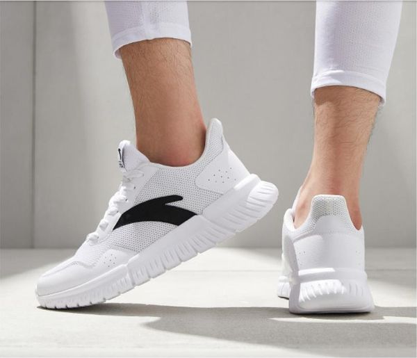 

anta flagship men's sneakers running lightweight shoes 2021 spring new shoes men's leisure mesh breathable sports good quality