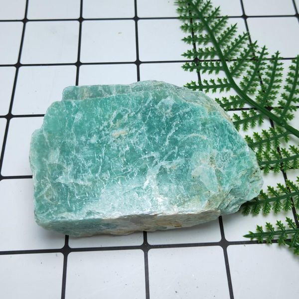 

decorative objects & figurines rough mineral amazonite quartz stone natural amanzonstone crystal gemstone crystals healing