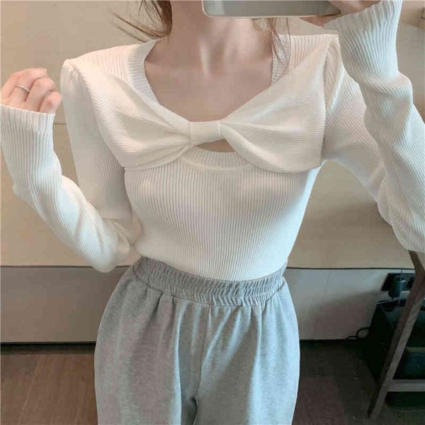 

women's sweaters women clothes vintage sweater bow a543 5izd, White;black