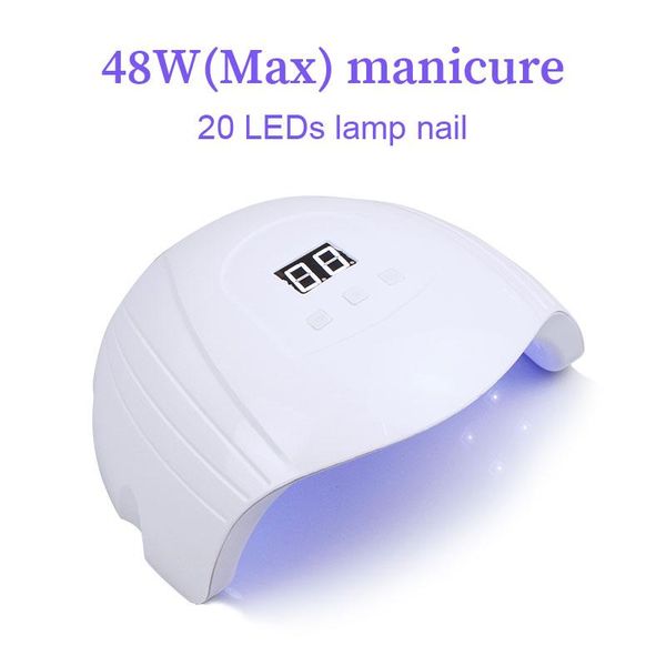 

nail dryers 80w leds uv ice lamp for curing all gel polish professional manicure apparatus quick dry auto sensor tools