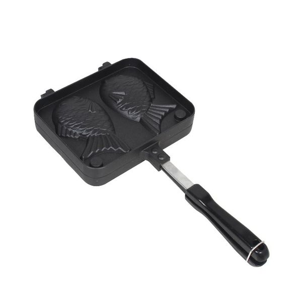 

bread makers taiyaki japanese fish-shaped bakeware waffle pan maker 2 cast home cake tools