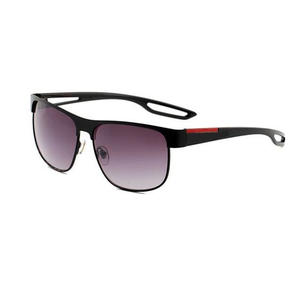 

metal fashion men driving sunglasses brand designer sun glasses uv400 protection black summer eyewear 3 colors, White;black