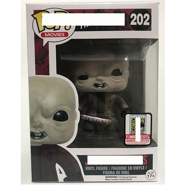 

funko pop friday 13th jason's hand-made ornament model version q doll 202#